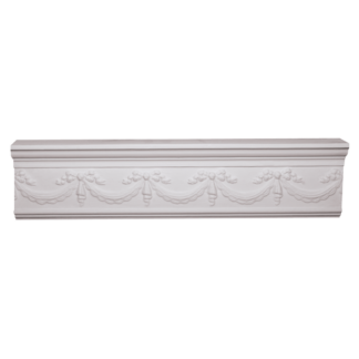 Swag and Bow DP15 Plaster Panel Mould - 3m